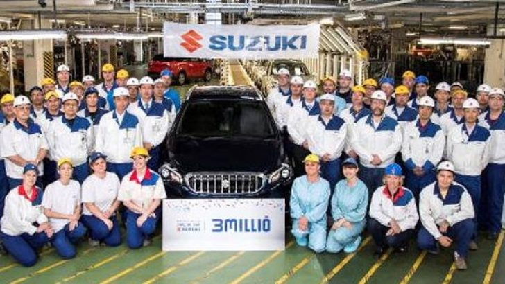 Macaristan’da 3 milyonuncu Suzuki sevinci