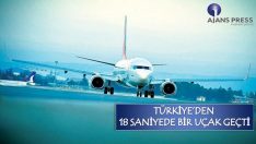 Türkiye’den 18 saniyede bir uçak geçti