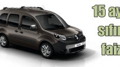 Renault’dan Clio ve Kangoo’da sıfır faiz fırsatı!