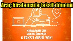 Garenta’dan araç kiralamada yüzde 15 indirim 6 taksit fırsatı!
