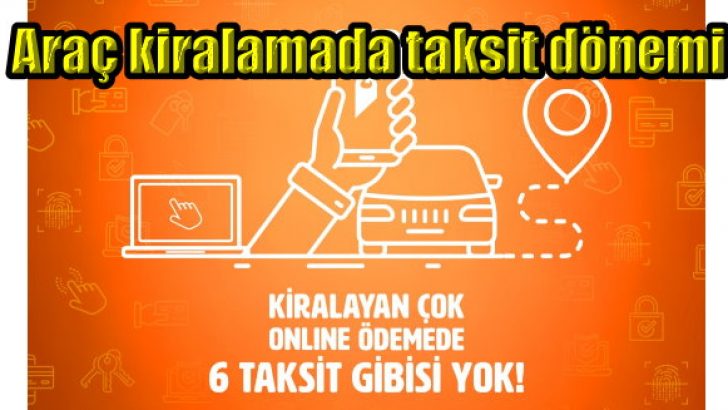 Garenta’dan araç kiralamada yüzde 15 indirim 6 taksit fırsatı!