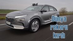 Hidrojenli Hyundai Nexo dünya rekoru kırdı