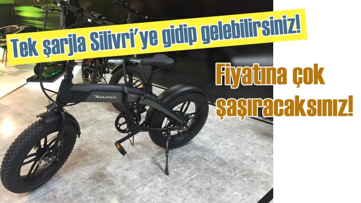 Maserati’nin elektrikli bisikleti Türkiye’de!