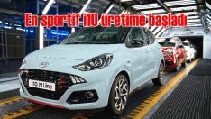 Hyundai, sportif modeli Yeni i10 N Line’ın üretimine İzmit’te başladı