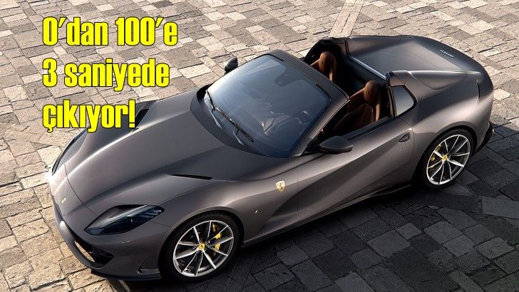 Ferrari 812 GTS Türkiye’ye geliyor!
